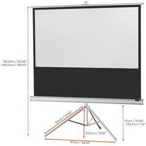 Produktbild für Beamer-Leinwand Celexon Economy White Edition