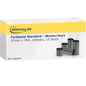 Produktbild für Farbband Böttcher-AG für Zebra 5319, Wachs/Harz