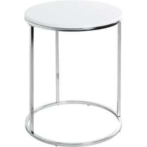 Beistelltisch Haku-Möbel 23378, Big Merlin, aus Holz / Metall