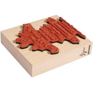 Produktbild für Motivstempel Rayher 29141000 Weihnachtsfest, aus Holz