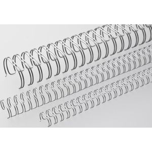 Drahtbinderücken Renz Ring Wire, silber, für A4
