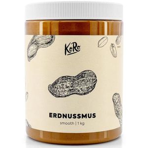 KoRo Nussmus Erdnussmus, 100% Erdnuss, 1000g