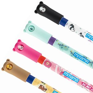 Produktbild für Gelschreiber Mitama spinny erasable pen, Tiermotive, radierbar