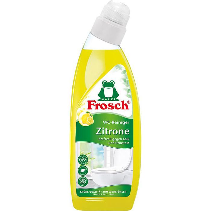Frosch WC-Reiniger Zitrone Bio-Qualität, gegen Kalk & Urinstein