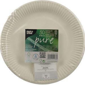 Produktbild für Einwegteller Papstar 11176 pure extra stark, Pappe