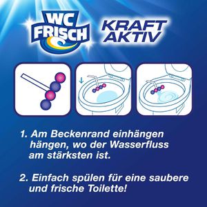 Produktbild für WC-Duftspüler WC-Frisch Kraft Aktiv Blüten-Frische