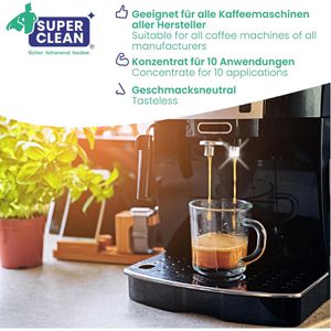 Produktbild für Entkalker SuperClean Premium, Konzentrat, mit Farbindikator