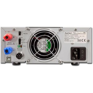 Produktbild für Labornetzteil PeakTech P 1580, mit LC-Display und USB-B
