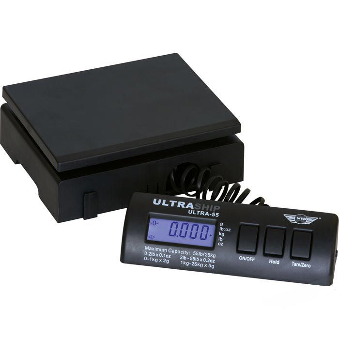 MyWeigh Ultraship 55 Paketwaage 25kg 2g,5g Böttcher AG