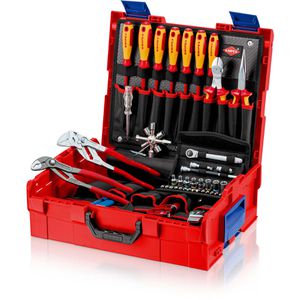 Produktbild für Werkzeugkoffer Knipex Sanitär L-BOXX 00 21 19 LB S