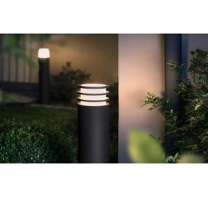 Produktbild für Wegeleuchte Philips-Hue Lucca, grau, mit 230 V Netzstrom
