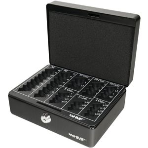 Produktbild für Geldkassette HMF 308-02, mit Zylinderschloss