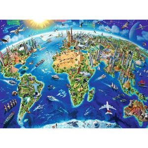 Produktbild für Puzzle Ravensburger 12722, Große, weite Welt