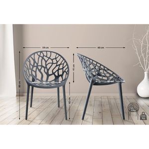 Produktbild für Gartenstuhl CLP Hope 319174, Kunststoff