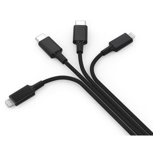 Produktbild für Ladekabel smrter Hydra Elite 6in1, schwarz, 1,2m