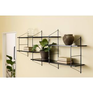 Produktbild für Wandregal AC-Design Belfast, schwarz