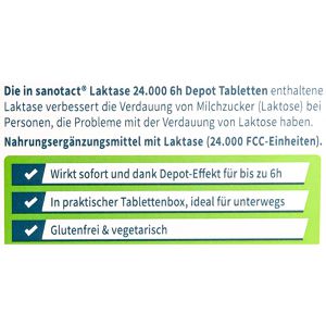 Produktbild für Laktase Sanotact 24.000 FCC