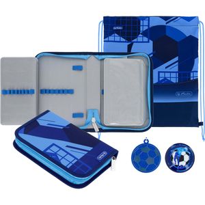 Produktbild für Schulranzen Herlitz UltraLight Plus Blue Goal, 6-teilig