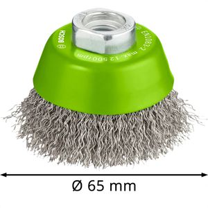 Produktbild für Drahtbürste Bosch 2608622061, Topfbürste Ø 65mm