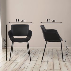 Produktbild für Gartenstuhl CLP Alpena, 324272, Kunststoff