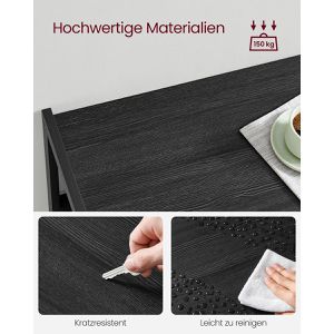 Produktbild für Küchenregal Vasagle KKS096B22, schwarz