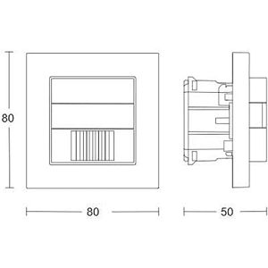 Produktbild für Präsenzmelder Steinel IR 180 KNX