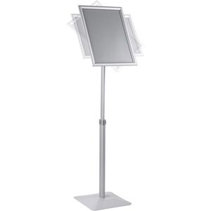 Produktbild für Infoständer Böttcher-AG aus Aluminium, silber, A3