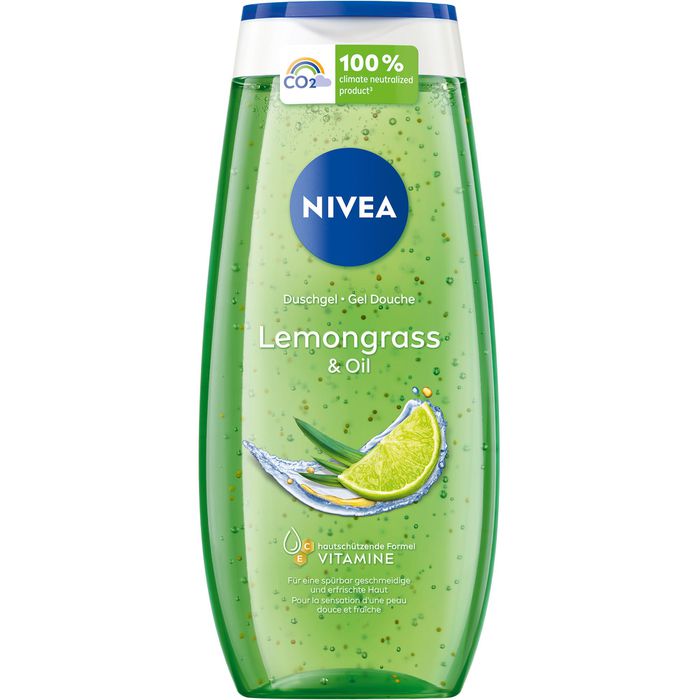 Nivea Duschgel Pflegedusche Lemongrass & Oil, unisex, pH-hautneutral, Flasche, 250ml Bttcher AG Nivea Duschgel Pflegedusche Lemongrass & Oil, unisex, pH-hautneutral, Flasche, 250ml Bttcher AG