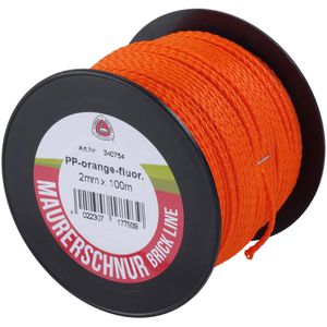 Produktbild für Maurerschnur Schwan 340754, orange fluoreszierend