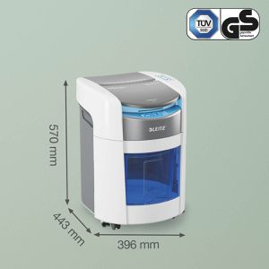 Produktbild für Aktenvernichter Leitz 8037 IQ OptiMax Autofeed Home Office 150