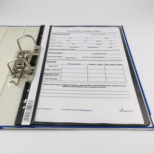 Produktbild für Schnellhefter D.RECT 009011, A4, schwarz