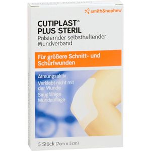 Pflaster Smith&Nephew CUTIPLAST PLUS, 5 Strips