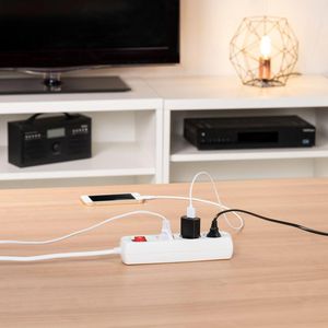 Produktbild für Steckdosenleiste Hama 108815, mit 5m Kabel