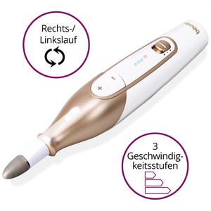 Produktbild für Maniküre-Pediküreset Beurer MP 64, mit LED-Licht, kabellos