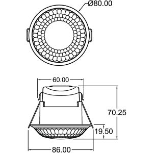 Produktbild für Bewegungsmelder Theben PIRA T8 DE PIR