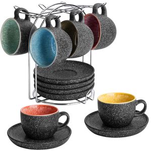 Espressotassen Miamio Las Palmitas, grau