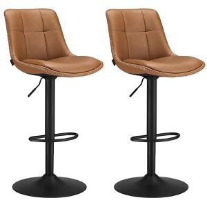 Barhocker Vasagle LJB095K01, mit Lehne