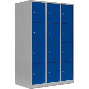 Schließfachschrank Lüllmann 523431, blau