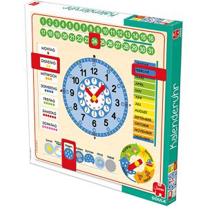 Produktbild für Lernspielzeug Goula 51309, Kalenderuhr Großformat