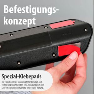 Produktbild für Tischsteckdose Brennenstuhl estilo, mit 2 m Schuko Kabel