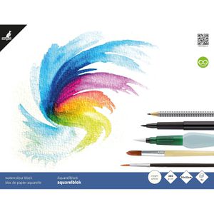 Produktbild für Aquarellpapier Kangaro KTC, 24 x 32 cm
