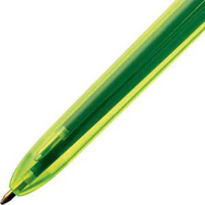 Produktbild für Vierfarbkugelschreiber Bic 4 Colours Fluo 933948