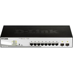 Switch D-Link Smart+, DGS-1210-10P/E, managed