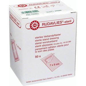 Produktbild für Pflaster Nobamed Rudavlies, 50 Strips