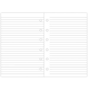 Produktbild für Ersatzeinlagen Filofax 213008, Notizpapier, liniert, Pocket