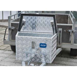 Produktbild für Deichselbox Alutec Trailer 51 41051, aus Aluminium Riffelblech