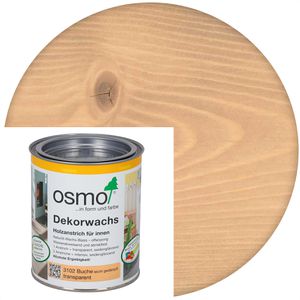 Holzlasur Osmo Dekorwachs transparent, 0,75l