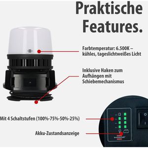 Produktbild für Baustrahler Brennenstuhl MULTI 12050, 360° LED, für 18 V Akkus