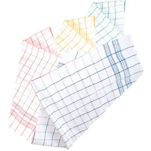 Geschirrtuch Franz-Mensch Karo 50 x 70 cm