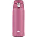 Isolierbecher Emsa Travel Mug Light, 400 ml hält 8h warm, Edelstahl doppelwandig, rosa